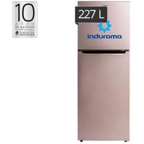 Indurama – Refrigeradora No Frost 227 Litros RI-379 CR – Silver