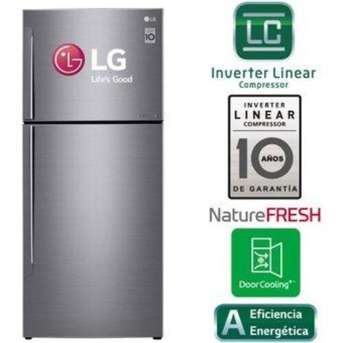 LG – Refrigeradora No Frost LT41BGP 437 Lt. – Inox
