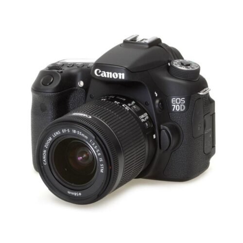 Canon – Cámara EOS 70D 18?55 IS STM 20.2MP – Negro