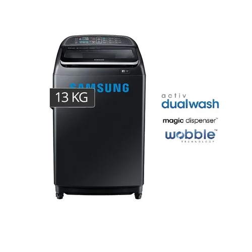 Samsung – Lavadora / Activ DualWash / 13 Kg / WA13J5750LV – Inox Black / Ofe