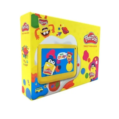 Play-Doh Tablet para Niños 7 1GB 16GB K73 – Amarillo Protector